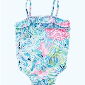 Lilly Pulitzer infant bathing suit 6-12 month